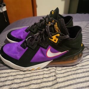 Nike Purple and Black Sneakers